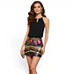 Vestido Fiesta con Mini Falda de Lentejuelas - Talla S - Miniatura 1