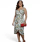 Vestido de Fiesta Floral Cubierto Lentejuelas Talla XL - 2XL - Miniatura 1