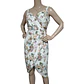 Vestido de Fiesta Floral Cubierto Lentejuelas Talla XL - 2XL - Miniatura 3