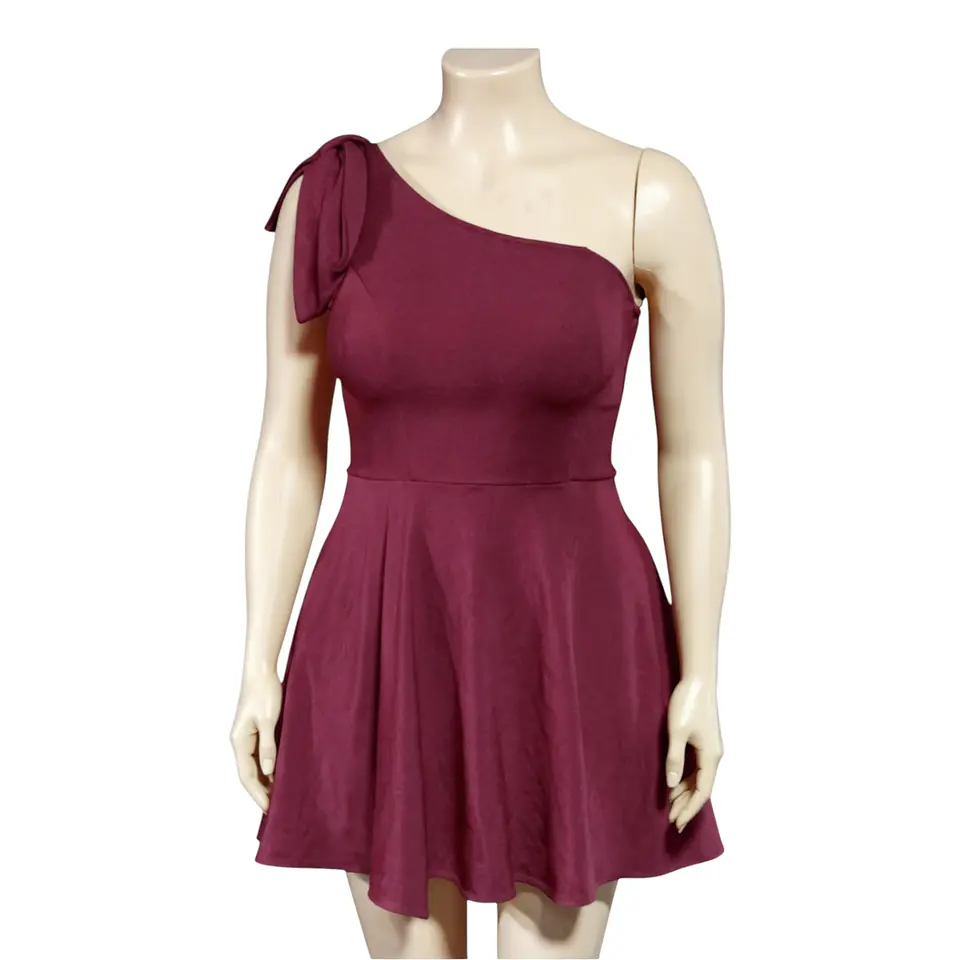 Vestido Semiformal de Fiesta Cóctel con Bolsillos - Talla L 2