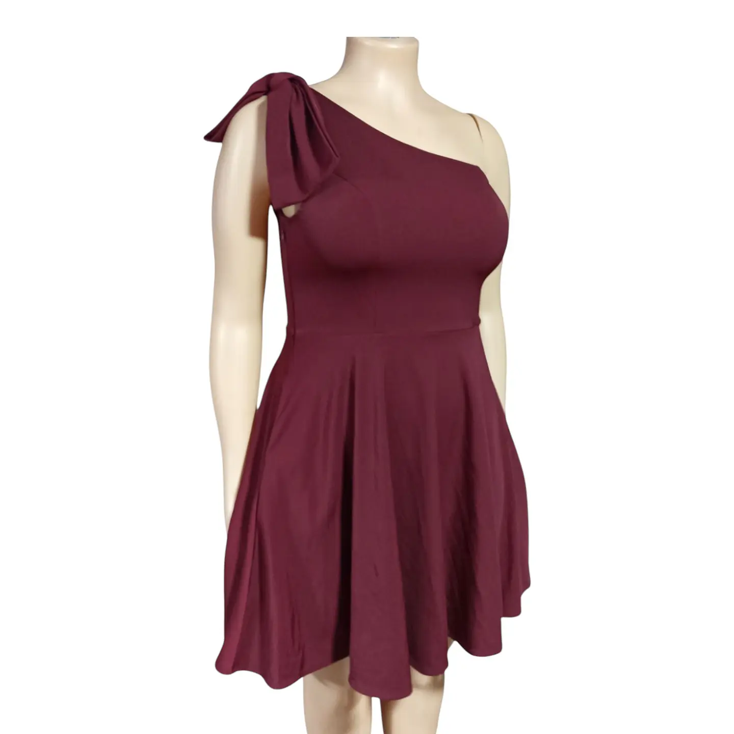 Vestido Semiformal de Fiesta Cóctel con Bolsillos - Talla L 3