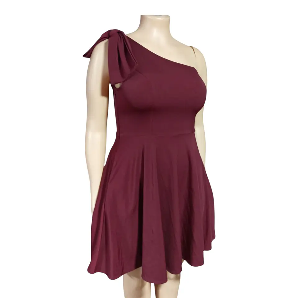 Vestido Semiformal de Fiesta Cóctel con Bolsillos - Talla L 3
