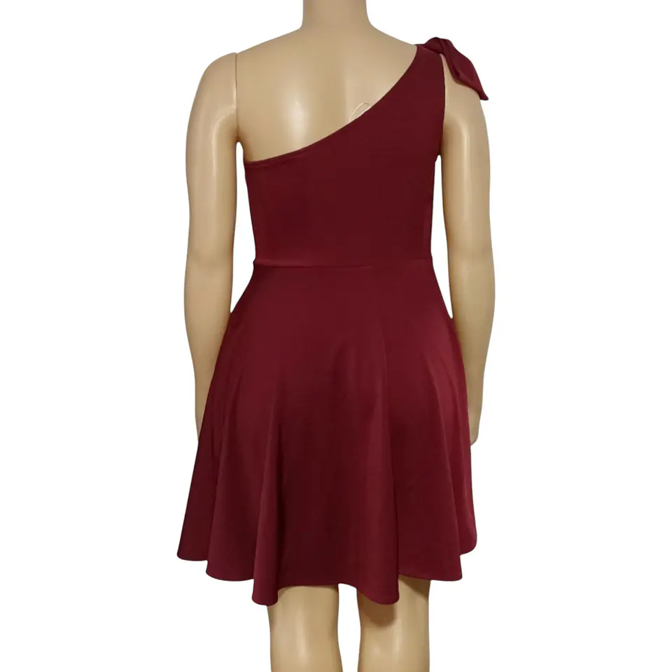 Vestido Semiformal de Fiesta Cóctel con Bolsillos - Talla L 7
