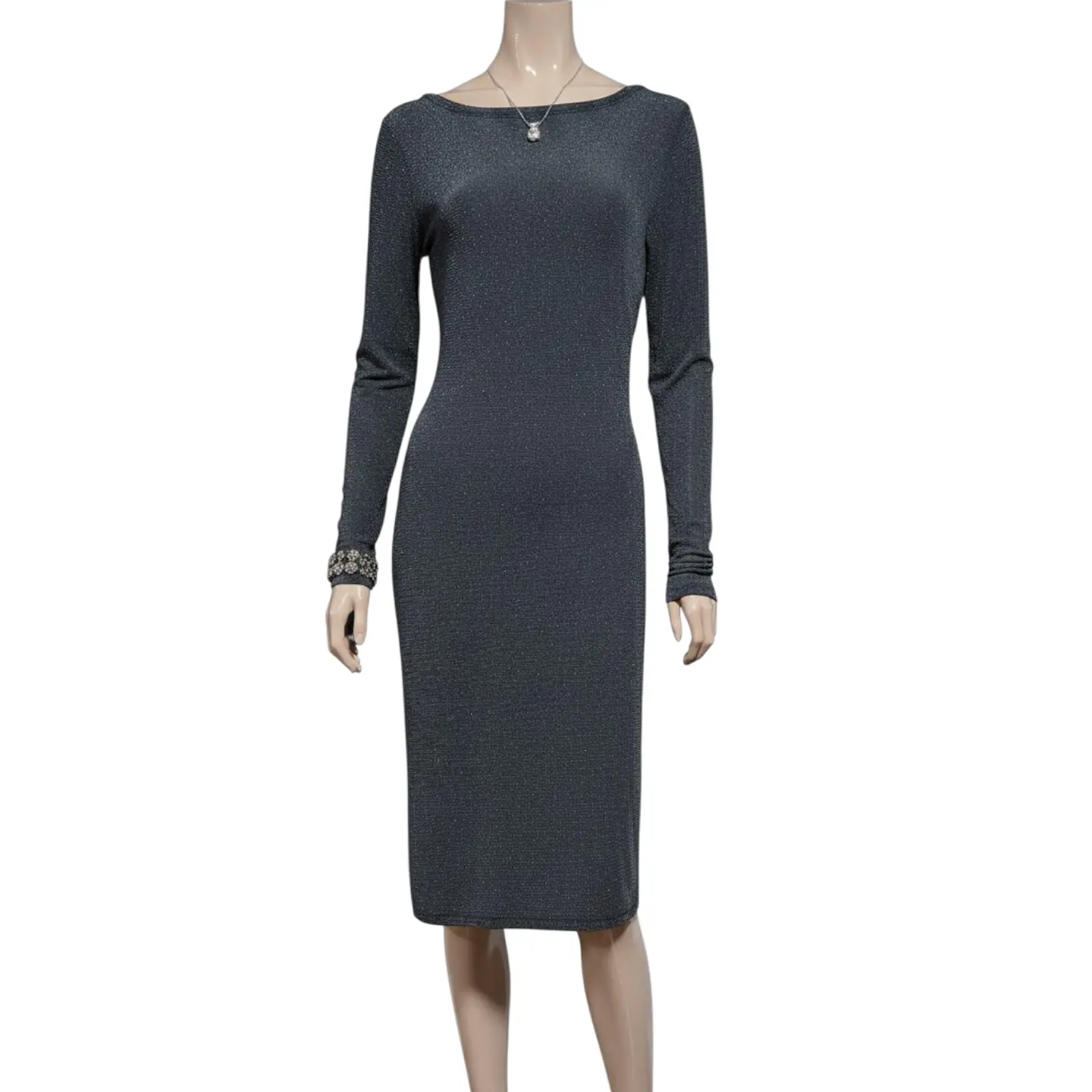 Vestido de Fiesta Michael Kors Stretch y Lurex - Talla XS 2