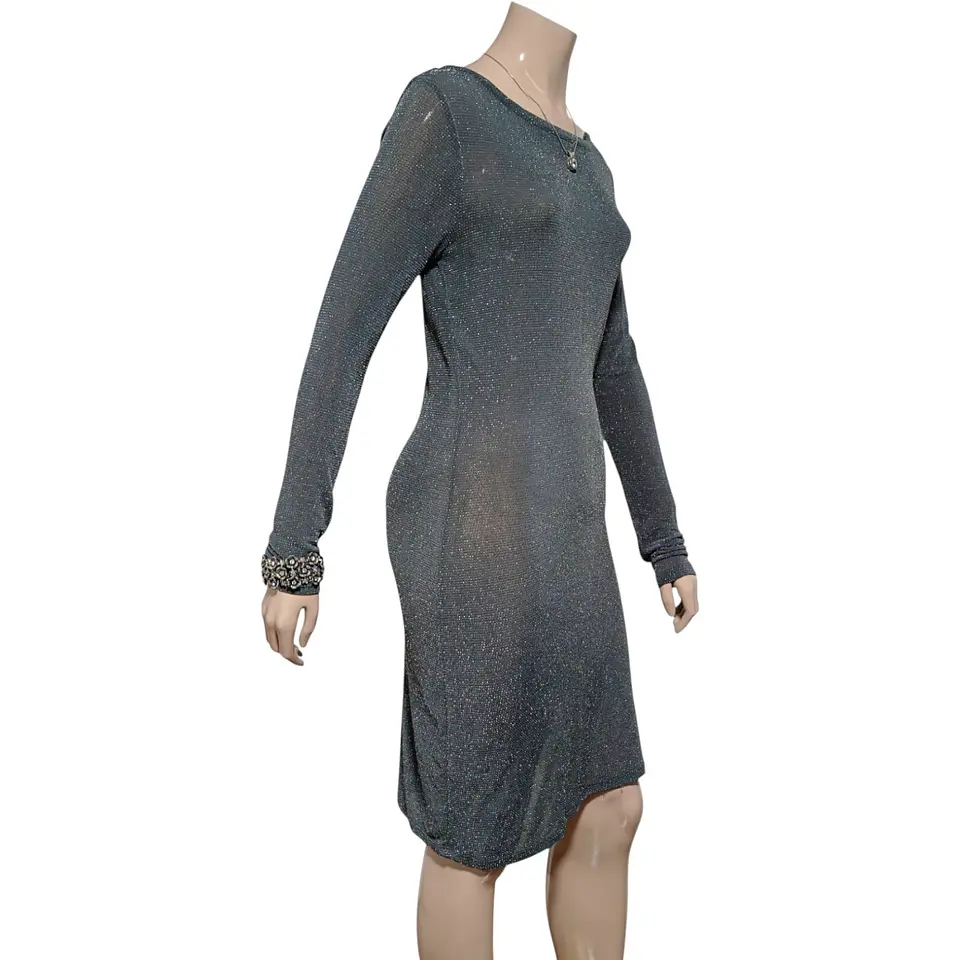 Vestido de Fiesta Michael Kors Stretch y Lurex - Talla XS 3