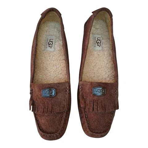 Mocasín Slippers Marca Ugg Odyssa Talla 37.5 Como Nuevo