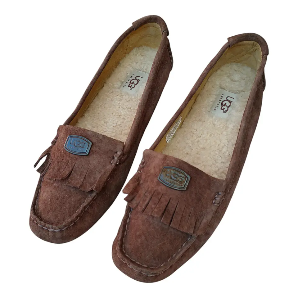 Mocasín Slippers Marca Ugg Odyssa Talla 37.5 Como Nuevo 2