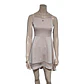 Vestido de Fiesta Corto Rosa Pálido Con Brillos - Talla S - Miniatura 4