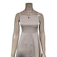Vestido de Fiesta Corto Rosa Pálido Con Brillos - Talla S - Miniatura 5