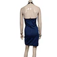 Vestido de Fiesta Cuello Halter Cintura Strass - Talla S - Miniatura 6