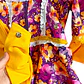 Vestido Huasa China Manga 3/4 -  Para Niña De 6 A 7 Años - Miniatura 10