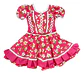 Vestido De Huasa China Para Niña 5 A 6 Años - Fondo Fucsia - Miniatura 4