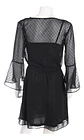 Vestido Corto Formal Coctel H & M De Gasa Y Mangas 3/4 - Miniatura 4