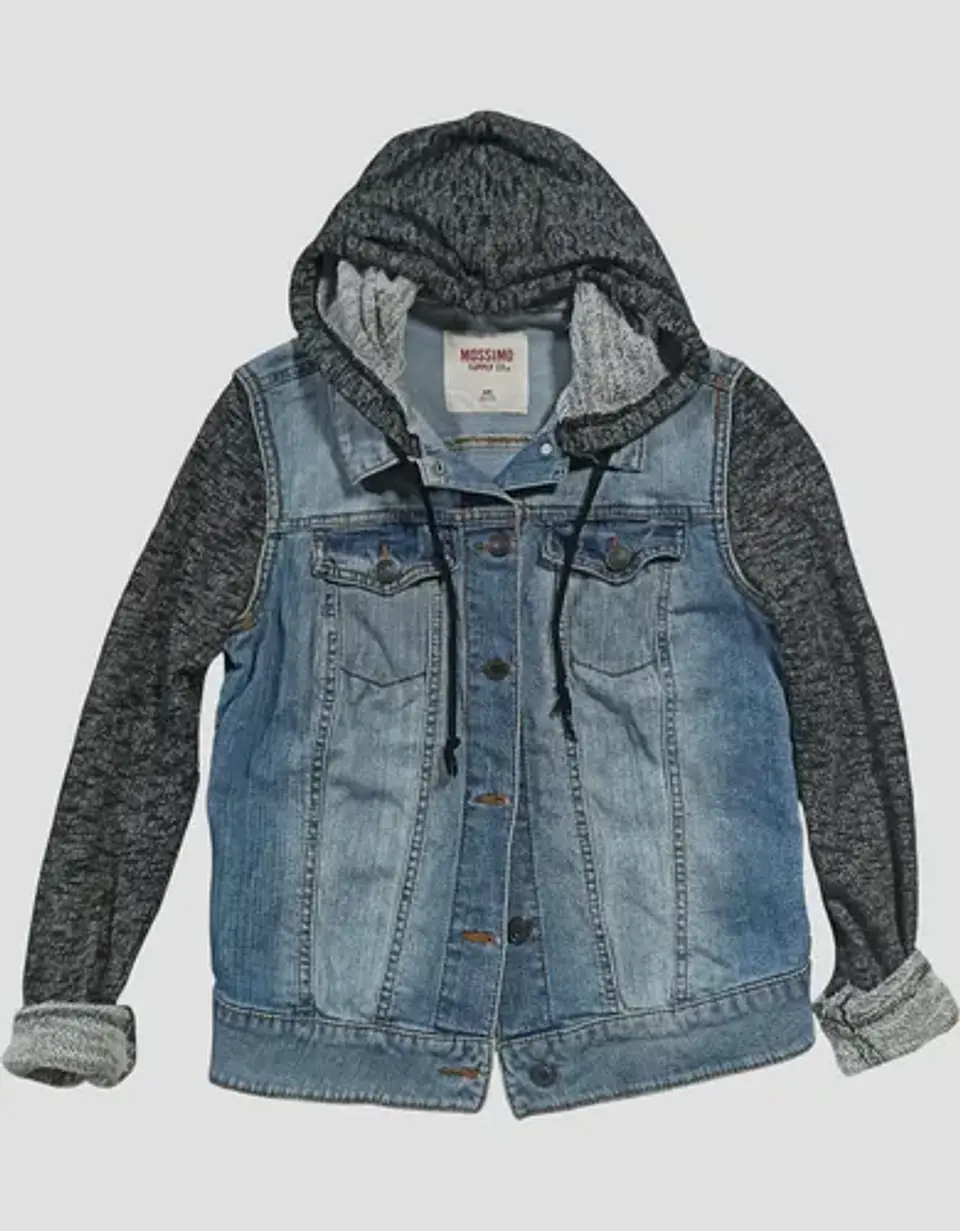 Chaqueta Mezclilla Unisex Mossimo Kids Bordados Lentejuelas 2