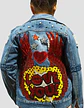 Chaqueta Mezclilla Con Apli. Lentejuelas Para Niñas 5-7 Años - Miniatura 2