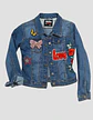 Chaqueta De Mezclilla Con Aplique De Lentejuelas Talla 10-12 - Miniatura 4