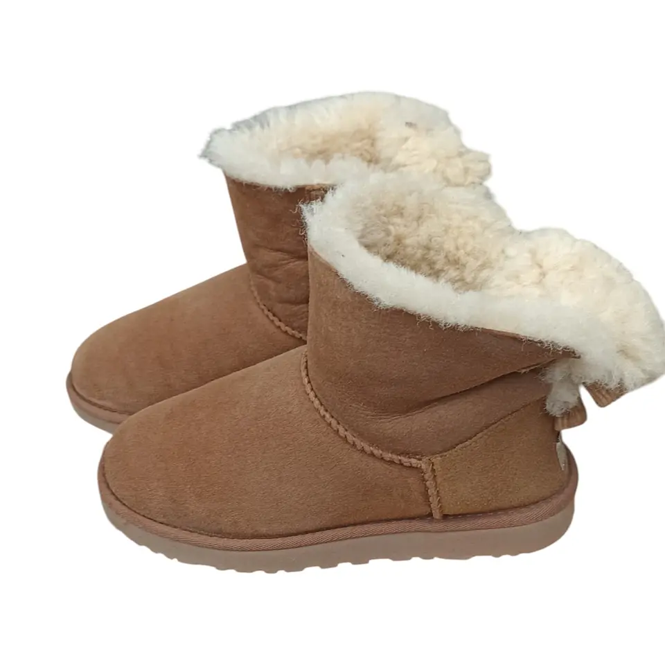 Bota UGG Mini Bailey Bow Corduroy Sheepskin - Talla 37 3