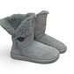 Bota UGG Bailey Button Gris Sheepskin - Talla 38 - Miniatura 1