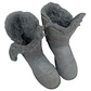 Bota UGG Bailey Button Gris Sheepskin - Talla 38 - Miniatura 5