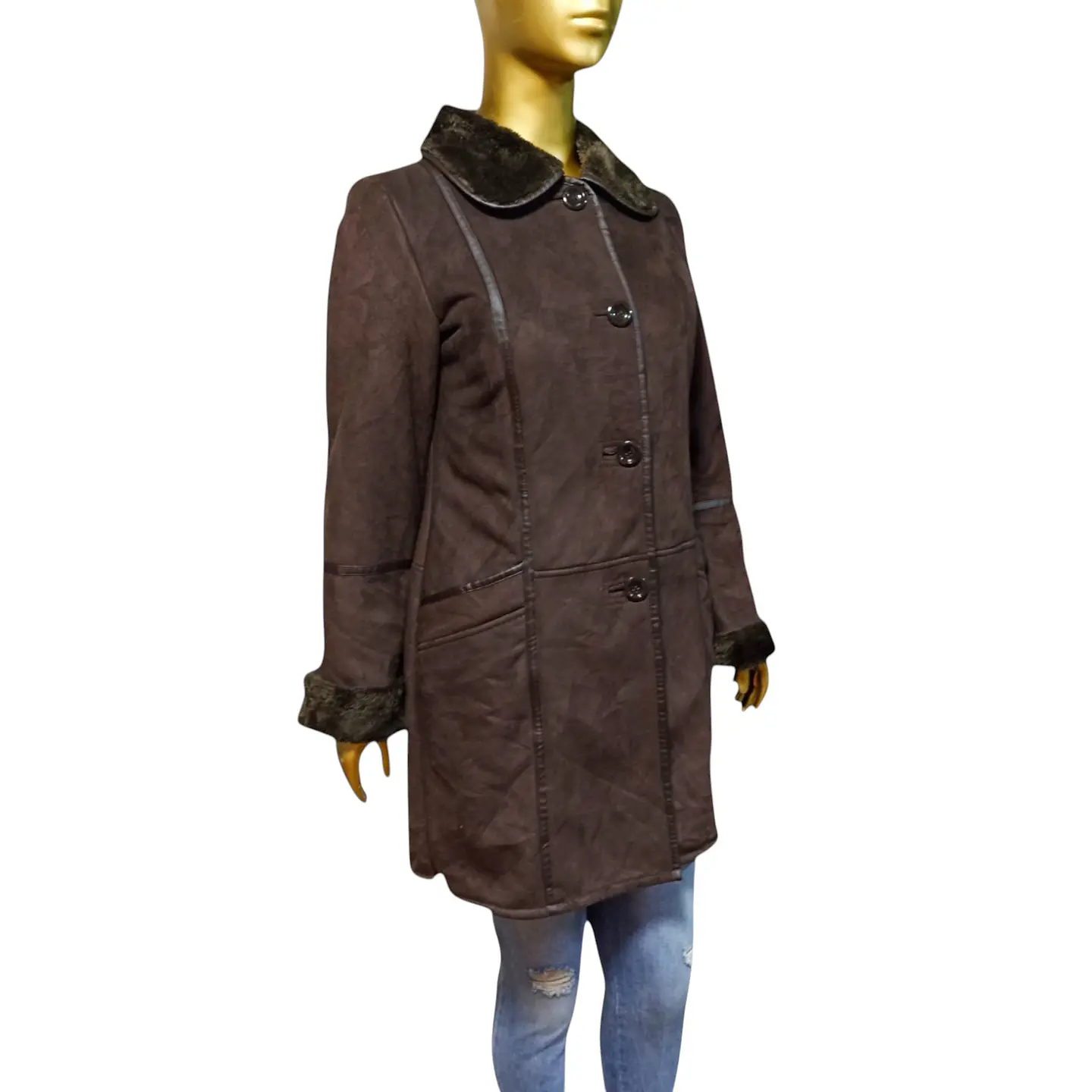 Abrigo Gamulán Importado Regent Park Forrado - Talla M  6