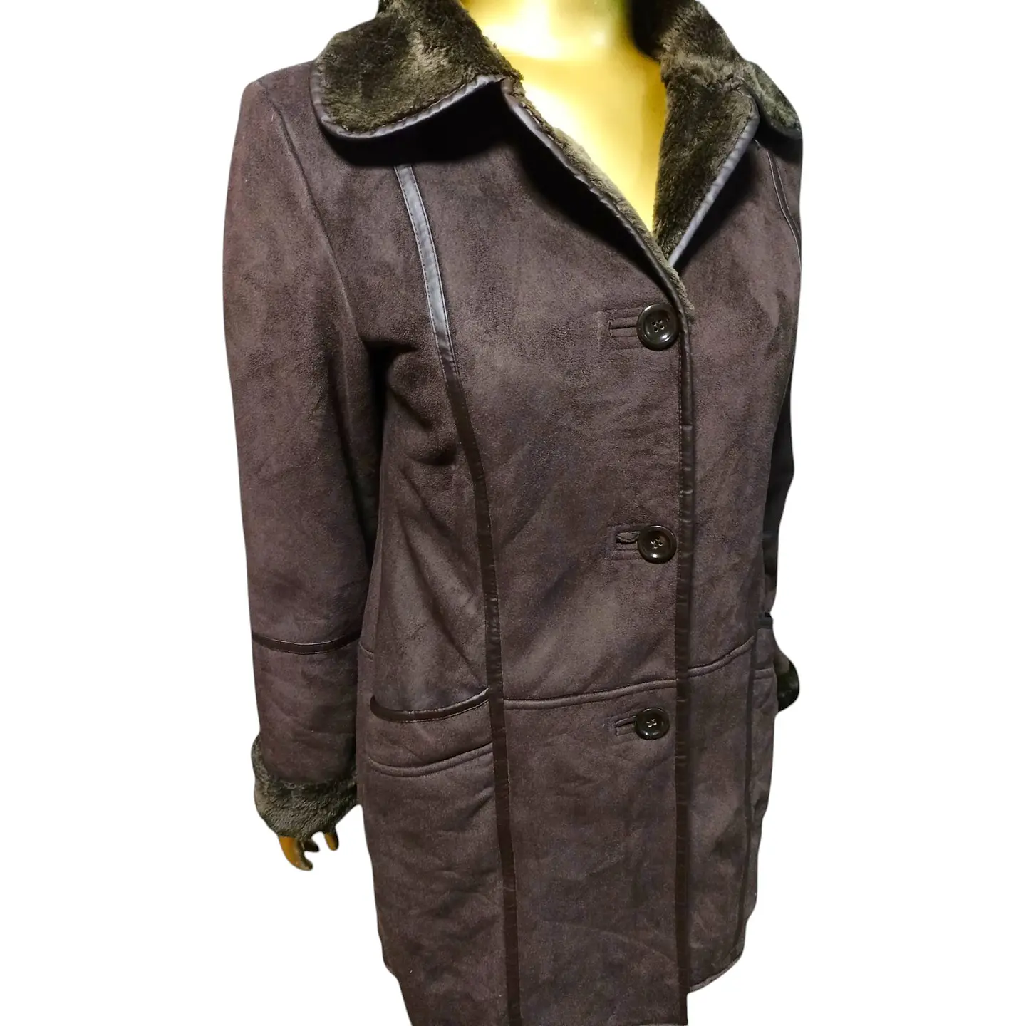 Abrigo Gamulán Importado Regent Park Forrado - Talla M  8