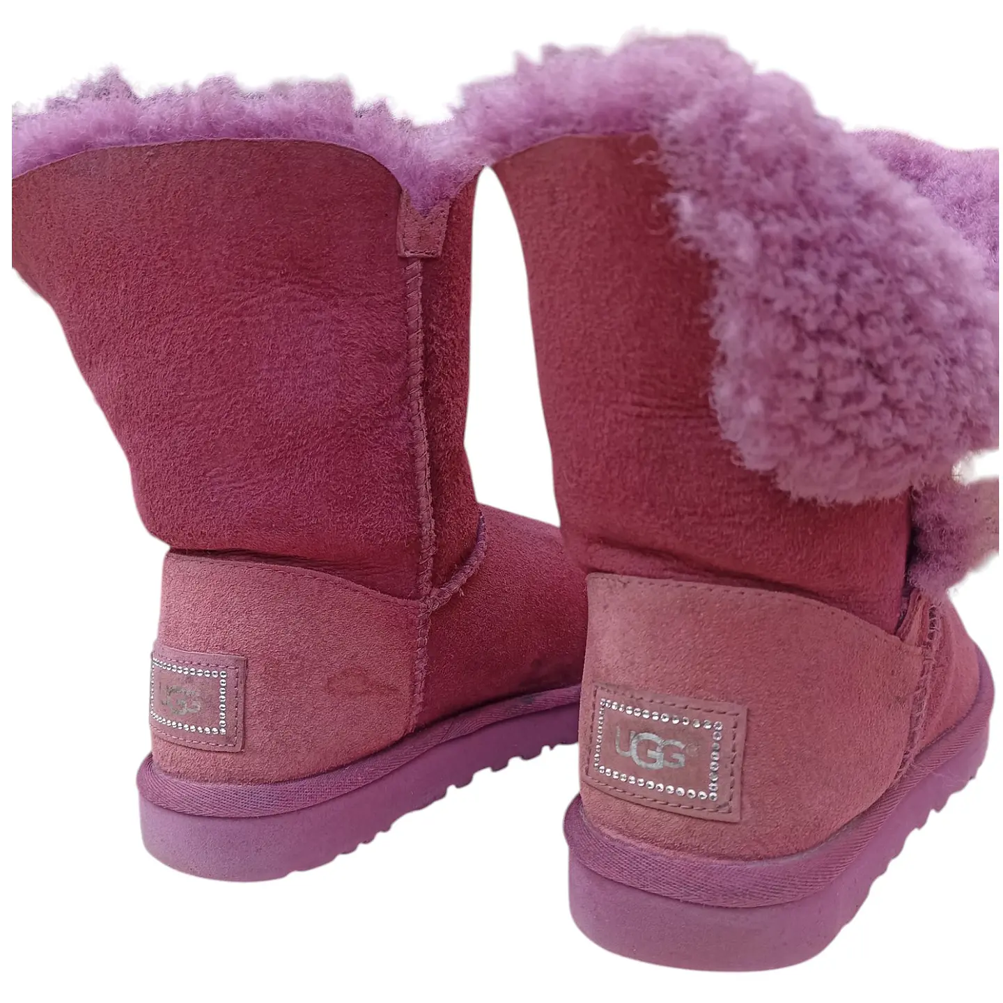 Bota UGG Bailey Button Bling Botón De Cristal - Talla 37 5