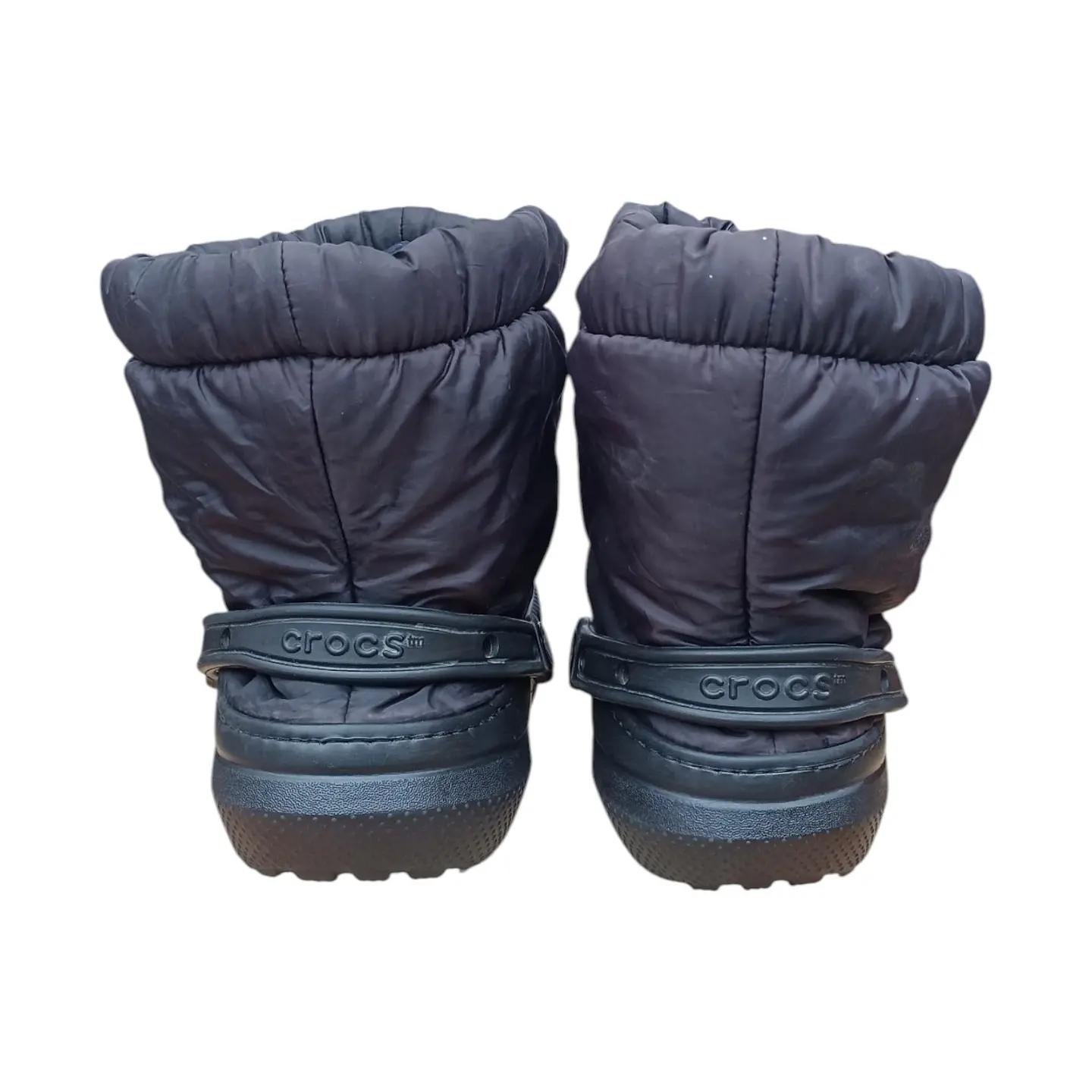 Botas Crocs Classic Lined Neo Puff Unisex - Talla 39 7