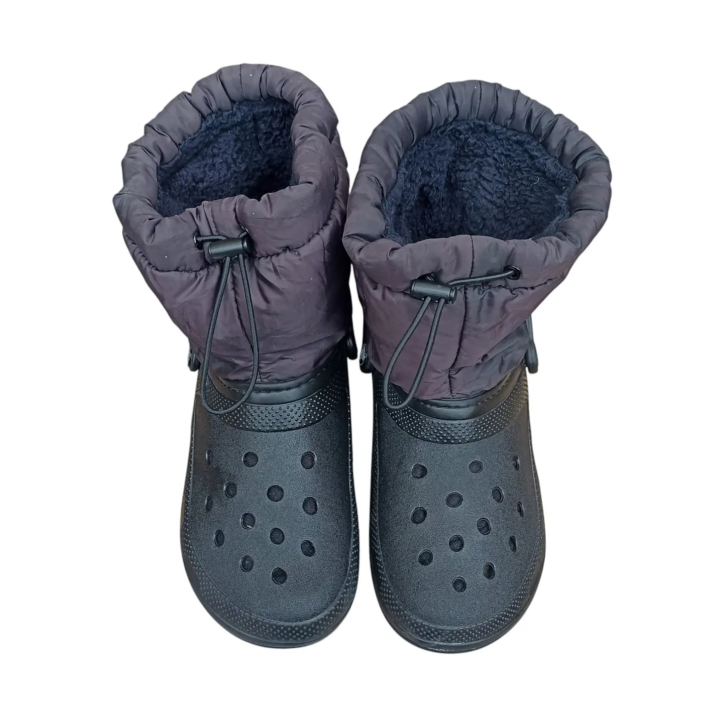 Botas Crocs Classic Lined Neo Puff Unisex - Talla 39 3