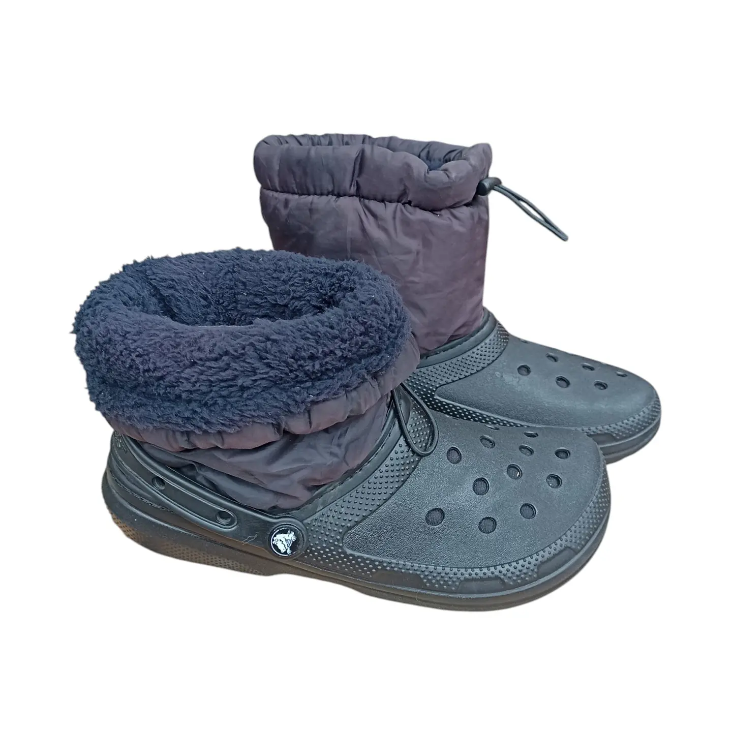 Botas Crocs Classic Lined Neo Puff Unisex - Talla 39 5