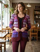 Cardigan De Hilo Tejido A Mano Talla M - L - Miniatura 1