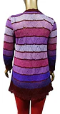 Cardigan De Hilo Tejido A Mano Talla M - L - Miniatura 4