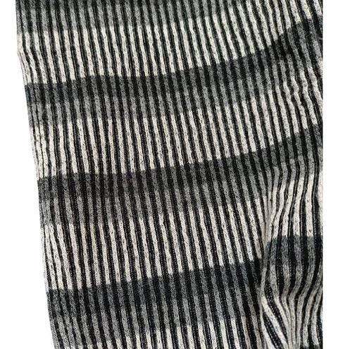 Tela De Punto Cotton Rib Grises - Corte De 3 Metros