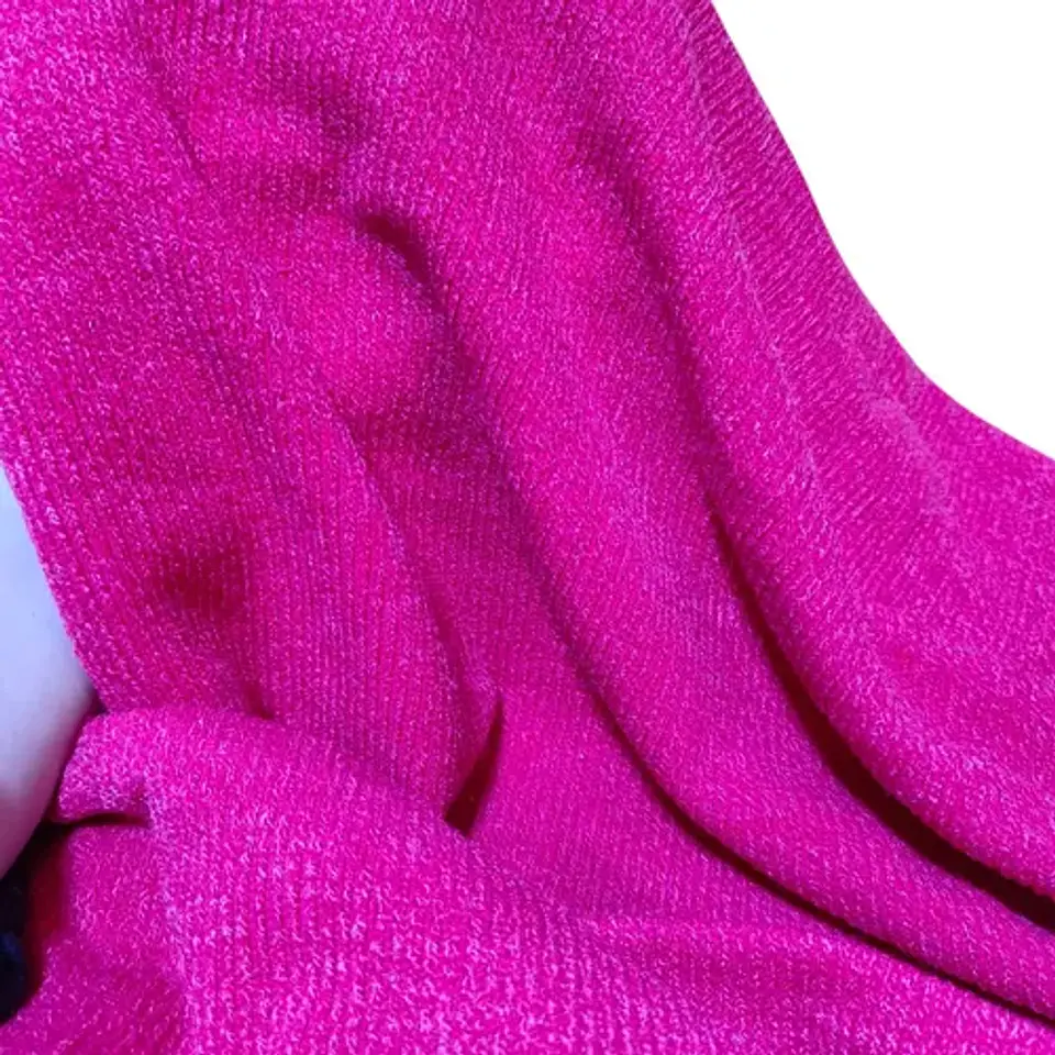 Tela Lanilla Cachemira Fucsia - Corte De 1 Metro 2