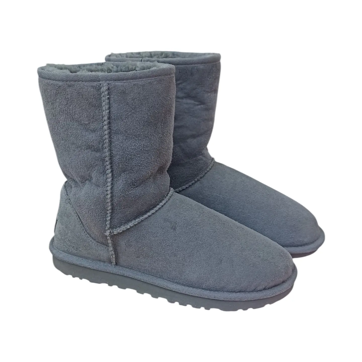 Bota Marca UGG Classic Short Gris - Talla 38 5