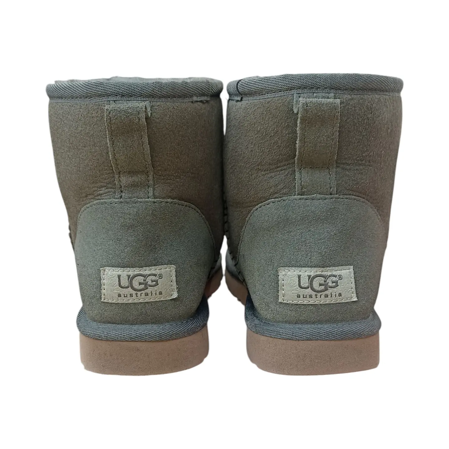 Bota UGG Classic Mini Gris Verdoso - Talla 38 5