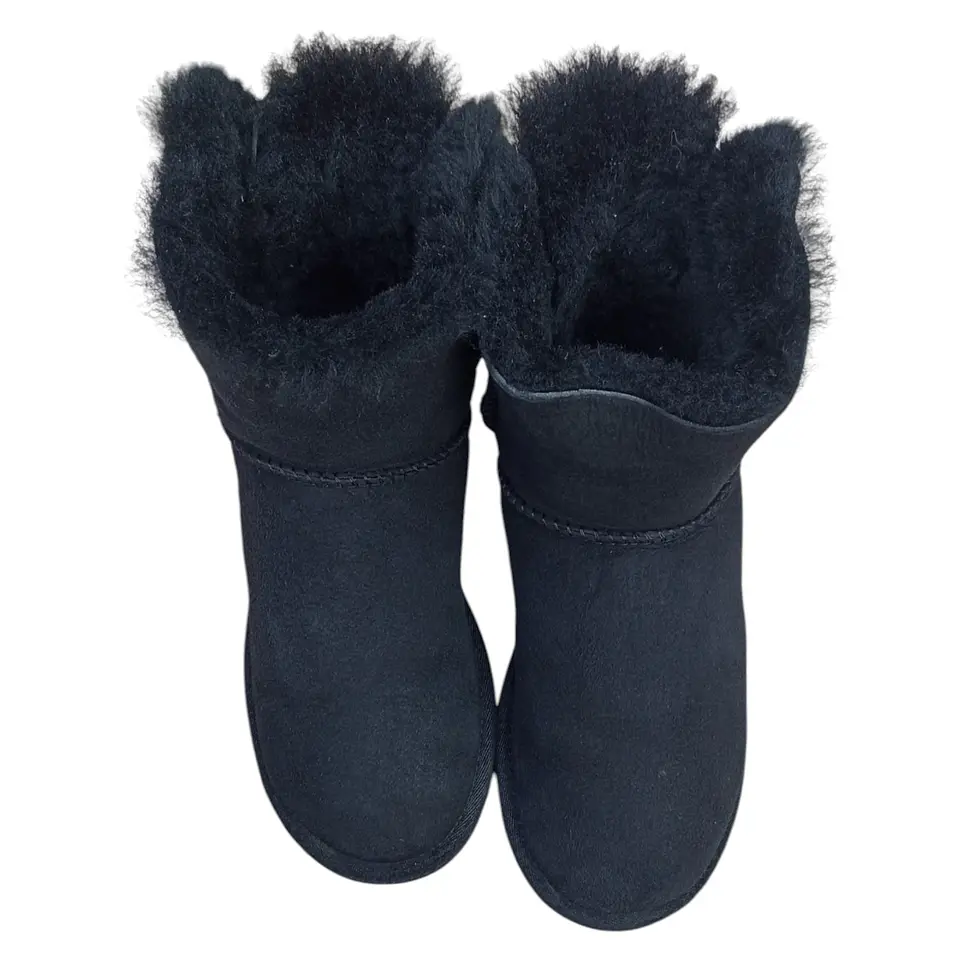 Bota UGG Mini Bailey Bow Sheepskin Negra - Talla 38 3