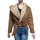 Chaqueta Italiana Vintage La Matta Cuero Genuino Talla M - L - Miniatura 4