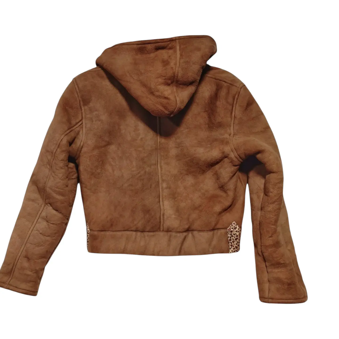 Chaqueta Italiana Vintage La Matta Cuero Genuino Talla M - L 8