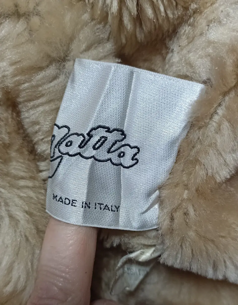 Chaqueta Italiana Vintage La Matta Cuero Genuino Talla M - L 12
