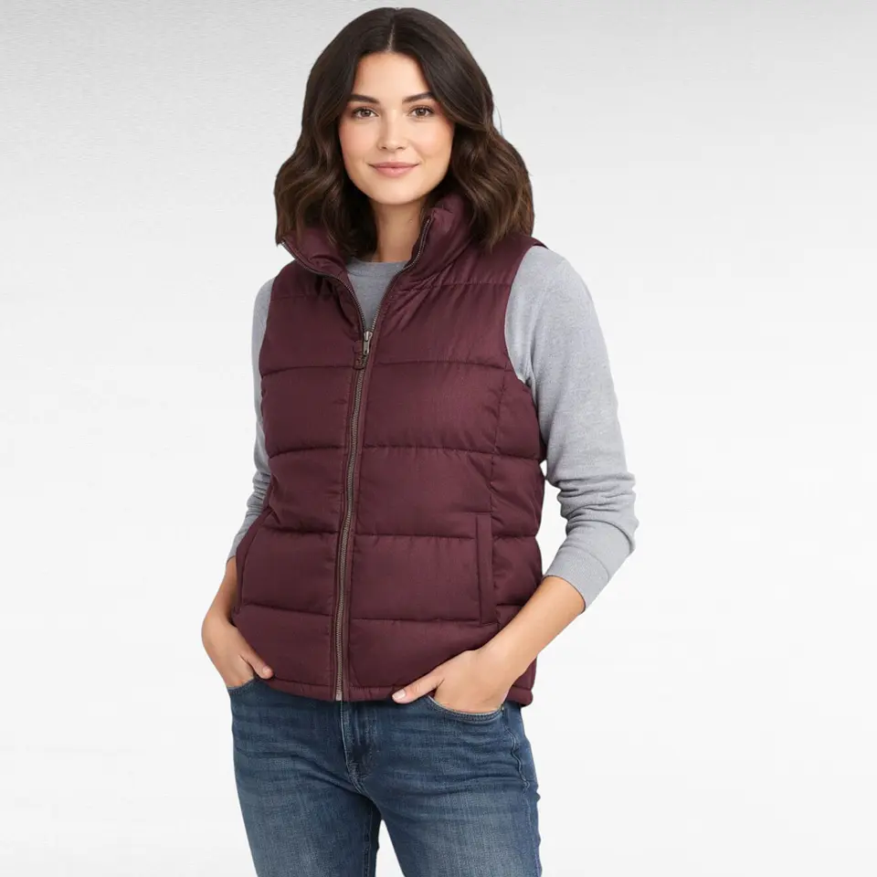 Chaqueta Acolchada Sin Mangas Old Navy - Talla L  1