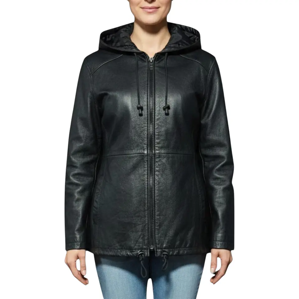 Chaqueta Vintage Cuero Genuino Wilsons Leather - Talla L 2