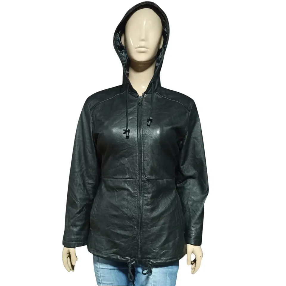 Chaqueta Vintage Cuero Genuino Wilsons Leather - Talla L 4