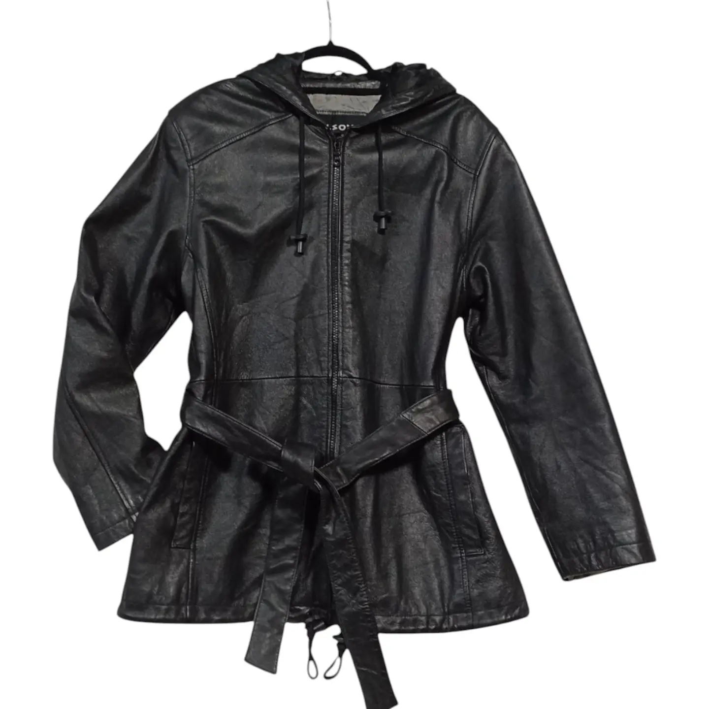 Chaqueta Vintage Cuero Genuino Wilsons Leather - Talla L 8