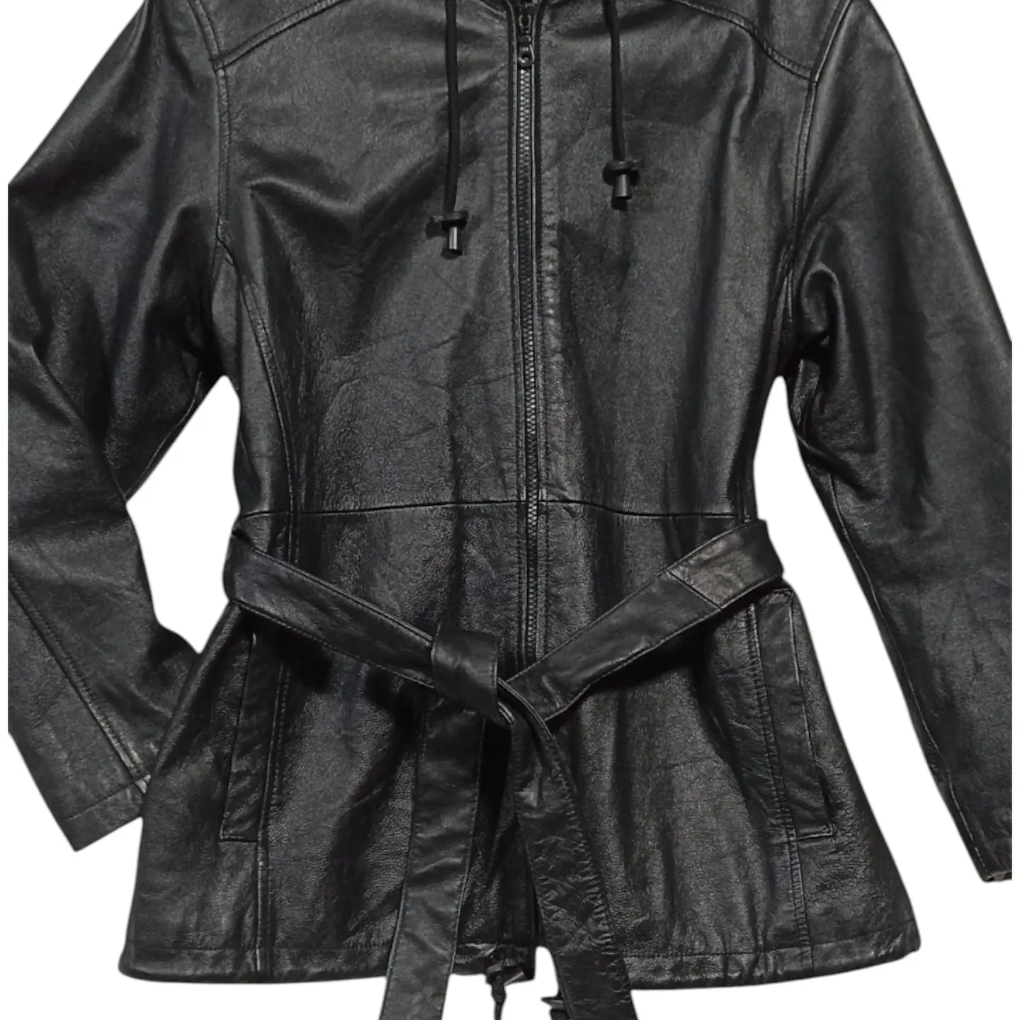 Chaqueta Vintage Cuero Genuino Wilsons Leather - Talla L 9