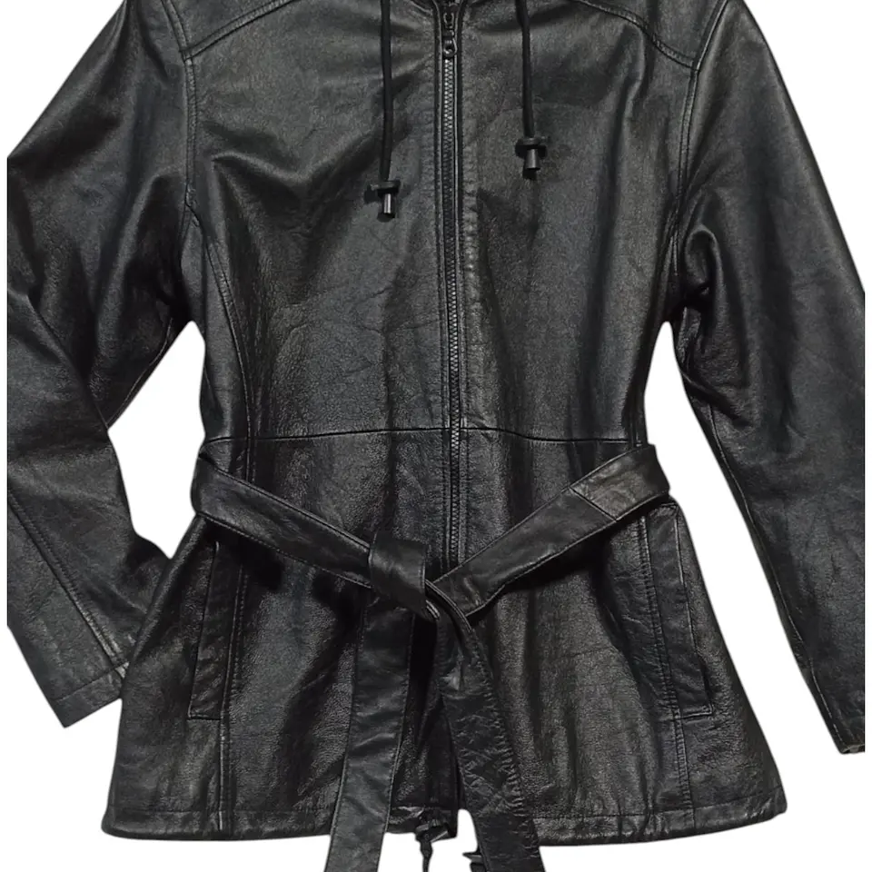 Chaqueta Vintage Cuero Genuino Wilsons Leather - Talla L 9