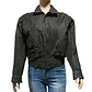 Chaqueta Vintage de Cuero Genuino Años 80s - Talla M - Miniatura 3