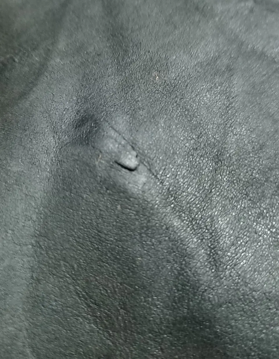 Chaqueta Vintage de Cuero Genuino Años 80s - Talla M 12