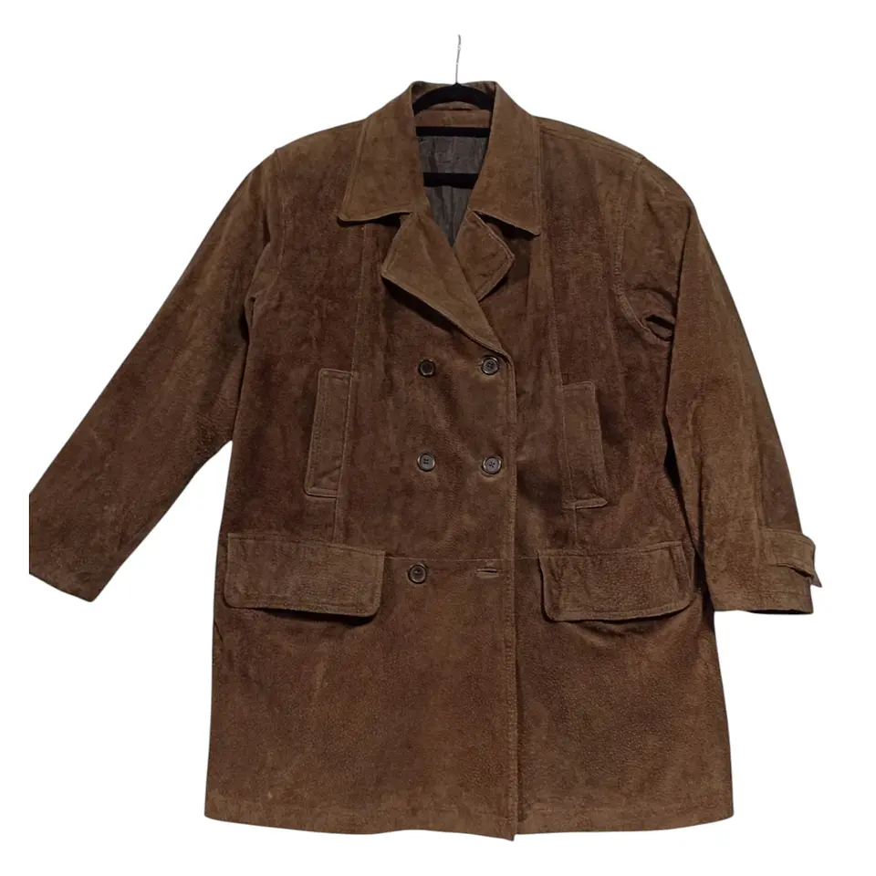 Chaqueta Vintage de Cuero Genuino - Talla XL Oversize 3