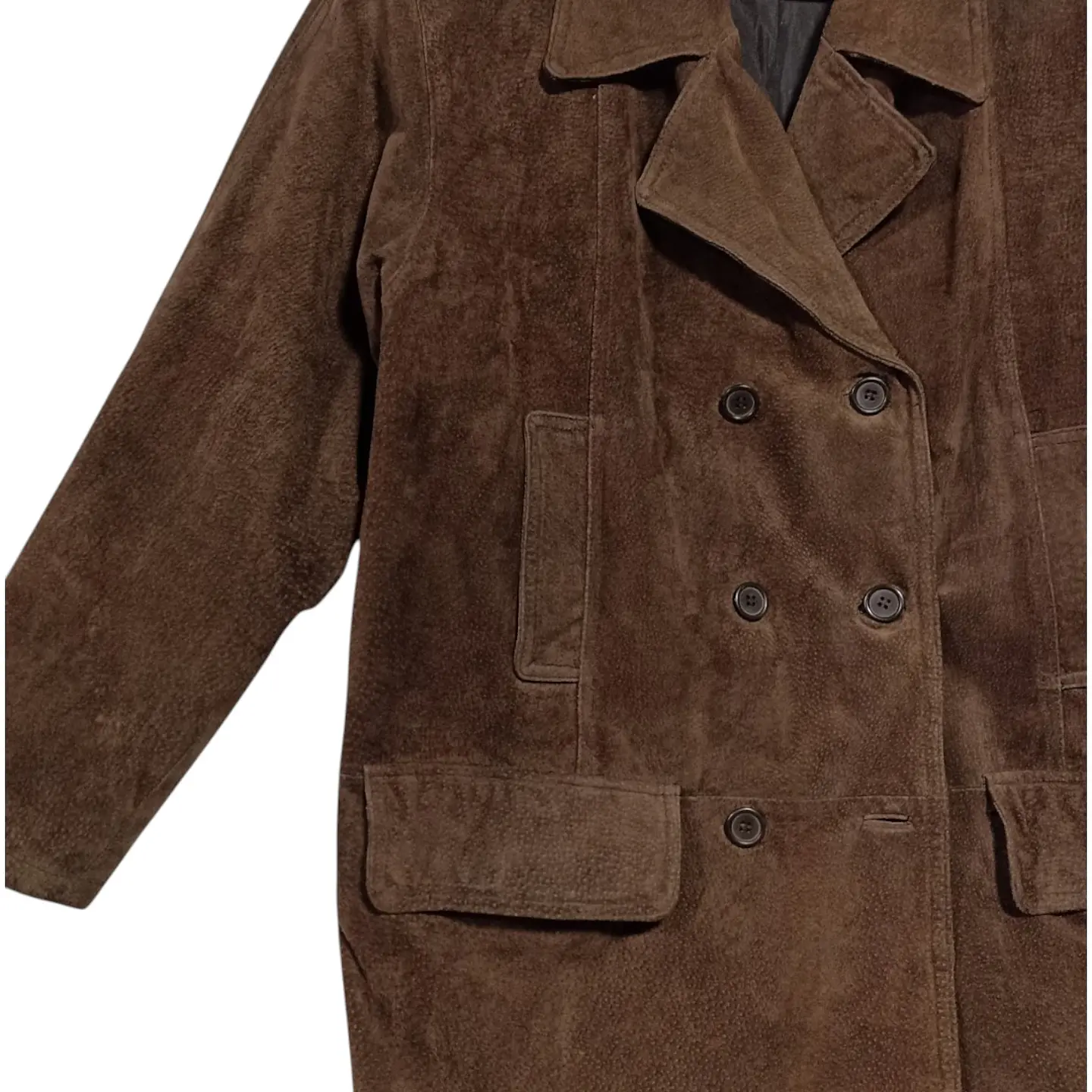 Chaqueta Vintage de Cuero Genuino - Talla XL Oversize 4