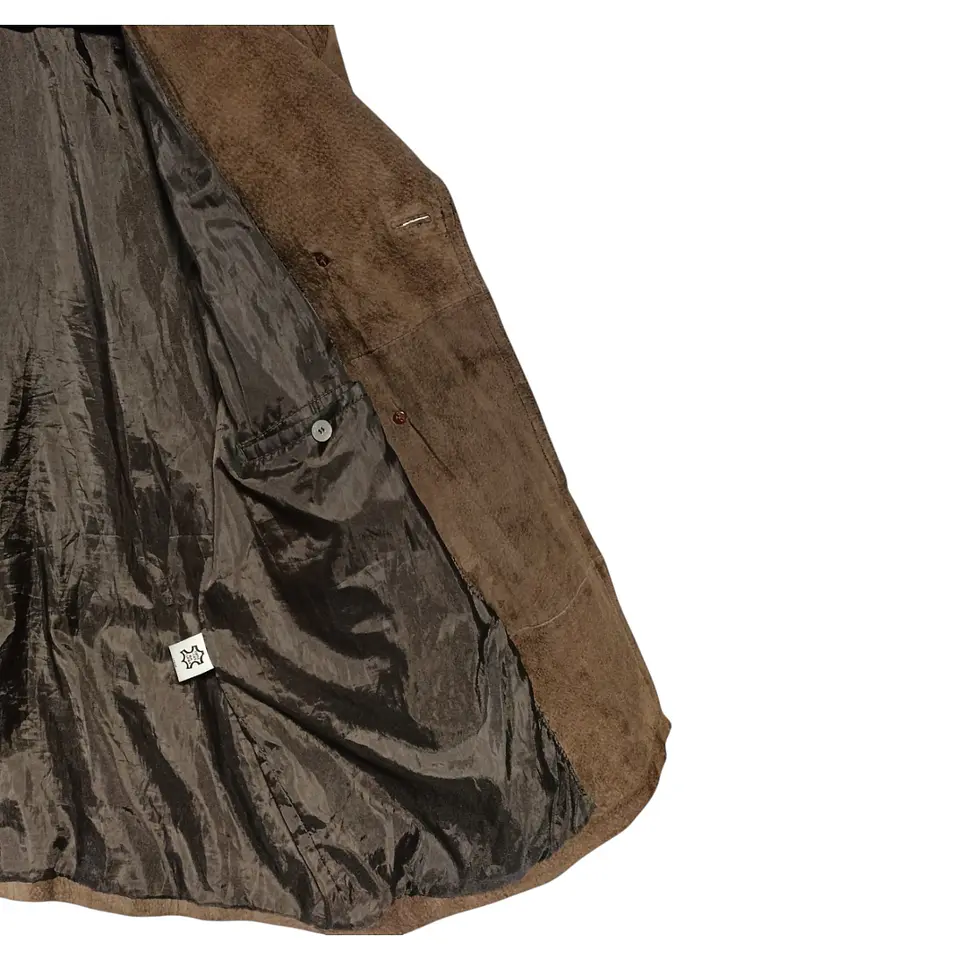 Chaqueta Vintage de Cuero Genuino - Talla XL Oversize 7